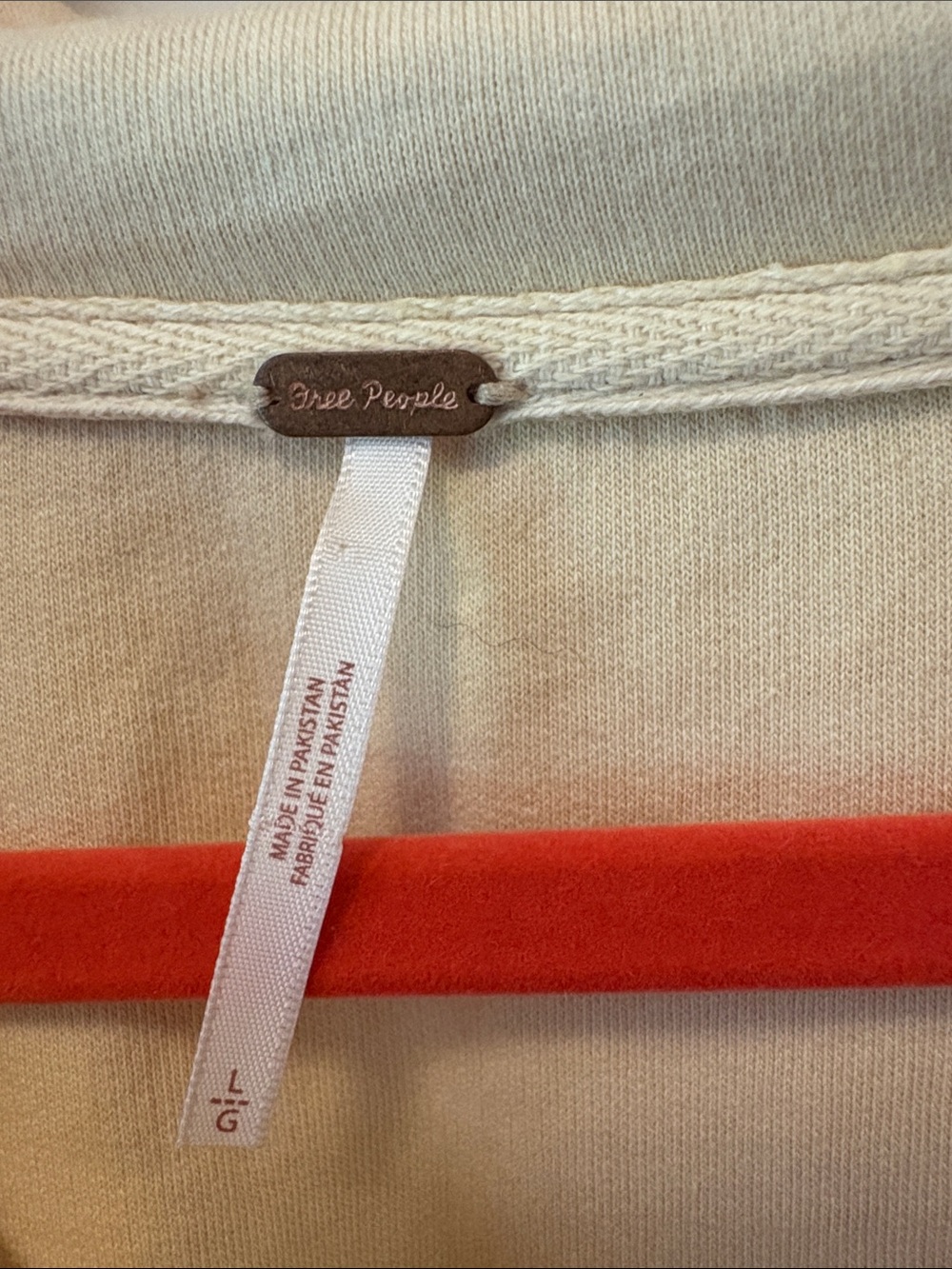Free People Cream Fleece Shacket with Button Front - Picture 2 of 7